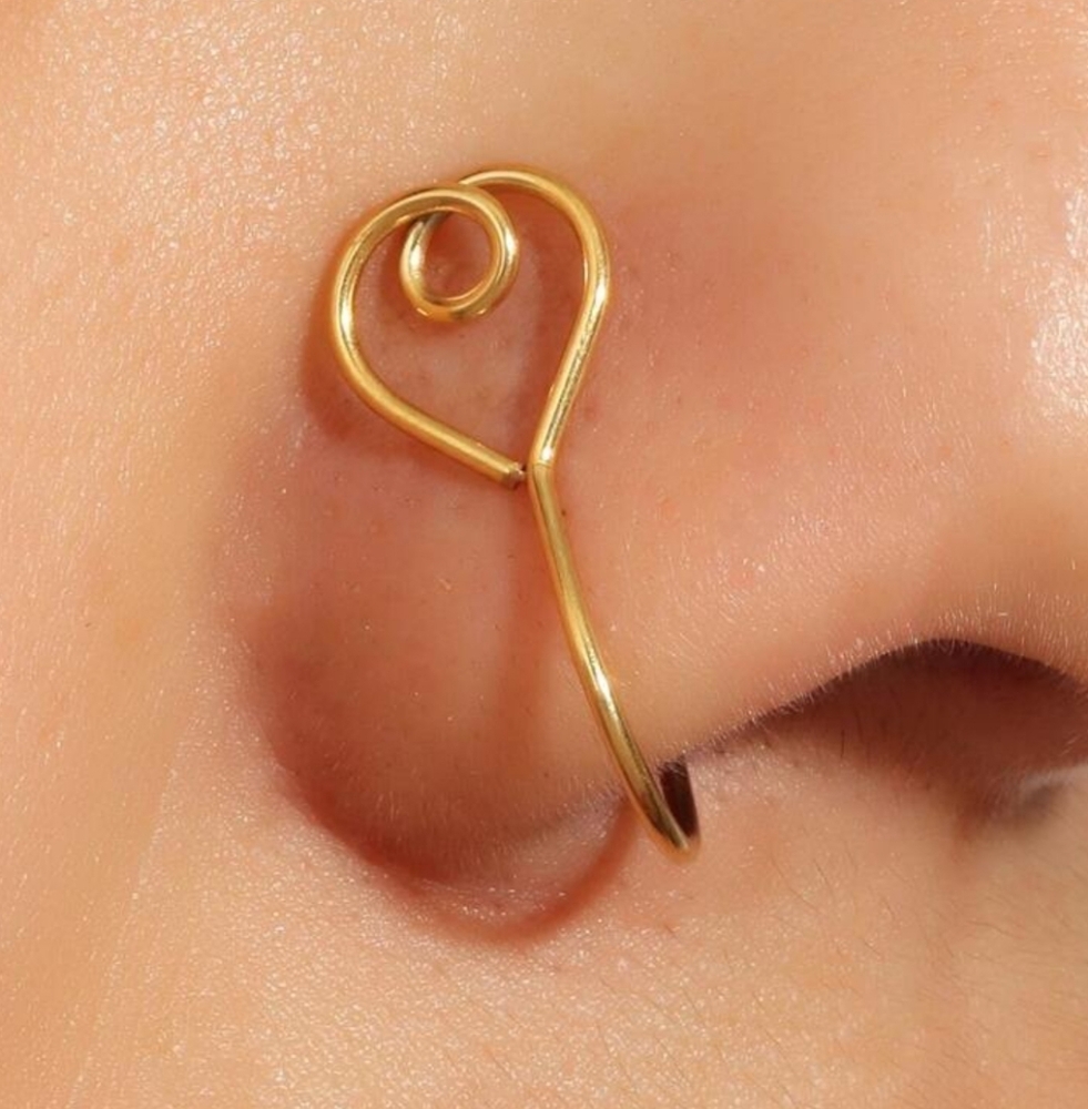 Fake nose ring